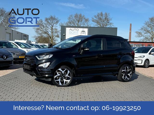 Ford ECOSPORT 1.0 EcoBoost ST-Line Black | Xenon | Schuifdak | 18inch velgen | Camera | Stoel/stuurverw.