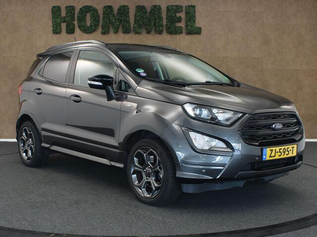 Ford ECOSPORT 1.0 EcoBoost ST-Line Black - AFNEEMBARE TREKHAAK - TREKGEWICHT 1100 KG - OPEN DAK - NAVIGATIE - VOORRUITVERWARMING - STUURVERWARMING - PARKEERSENSOREN VOOR/ ACHTER - CRUISE CONTROL - B&O AUDIO -KEYLESS ENTRY/ START - CLIMATE CONTROL - CAMERA - BLUETOOTH -