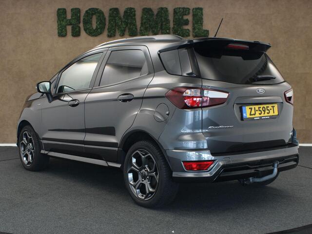 Ford ECOSPORT 1.0 EcoBoost ST-Line Black - AFNEEMBARE TREKHAAK - TREKGEWICHT 1100 KG - OPEN DAK - NAVIGATIE - VOORRUITVERWARMING - STUURVERWARMING - PARKEERSENSOREN VOOR/ ACHTER - CRUISE CONTROL - B&O AUDIO -KEYLESS ENTRY/ START - CLIMATE CONTROL - CAMERA - BLUETOOTH -