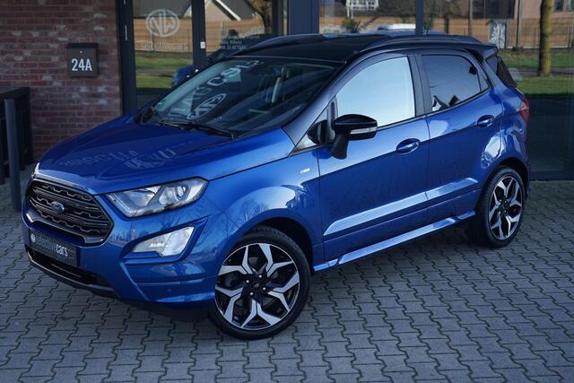 Ford ECOSPORT 1,0 EcoBoost ST-line , Schuifdak, Trekhaak, B&O, Cruise, Camera, 18''LM, LED.