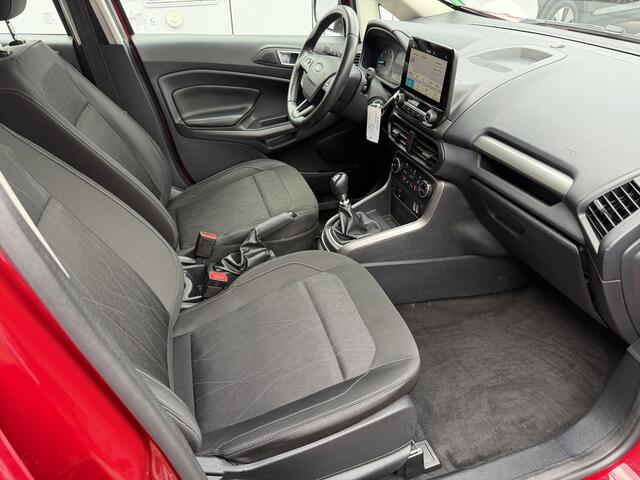 Ford ECOSPORT 1.0 EcoBoost Connected trekhaak stoel .verwarming + stuur .+voor ruit .camera . sportvelegen . bordouroodmetalic .