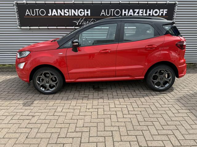 Ford ECOSPORT 1.0 EcoBoost ST-Line 140pk! met 33.164km!! | Stoel/Stuurverwarming | PDC V+A | Navi | Cruise | Clima | Keyless | Dodehoekdetectie | RIJKLAARPRIJS INCL 12 MAANDEN GARANTIE EN BEURT