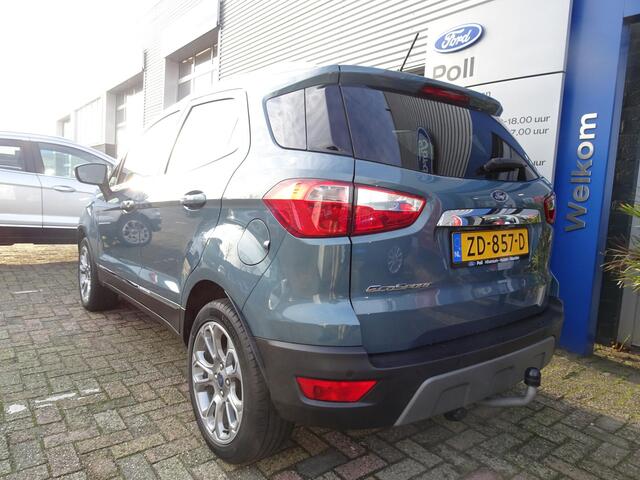 Ford ECOSPORT 125pk Titanium Automaat Navi Camera Trekhaak Winter Parking Dodehoek pack B&O Dealeronderhouden