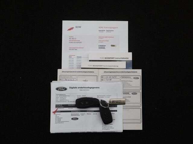 Ford ECOSPORT 1.0 EcoBoost 125PK Titanium S NAVI|STOELVERW|CRUISE|1/2LEER|17INCH|PDC