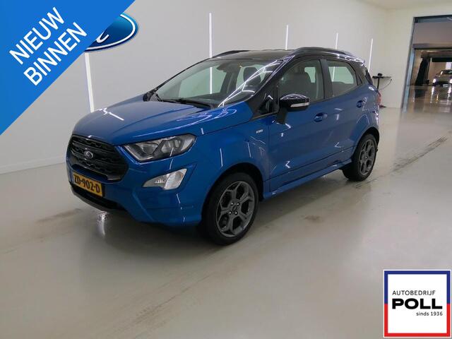 Ford ECOSPORT 125pk ST-Line Black Navi Trekhaak Winter pack Keyless Zwart dak Dealeronderhouden