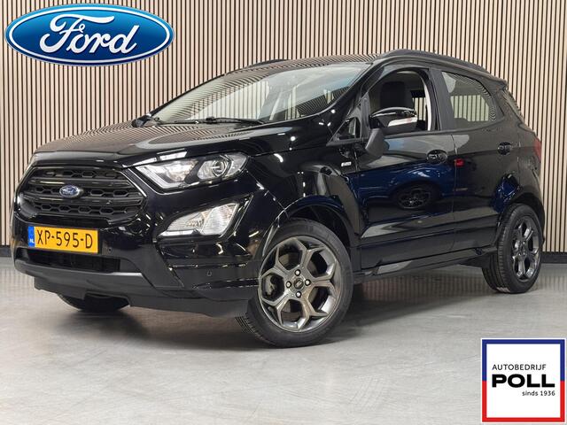 Ford ECOSPORT 125pk ST-Line Black Navi Camera Trekhaak Winter Parking pack Dodehoek detectie B&O Dealeronderhouden