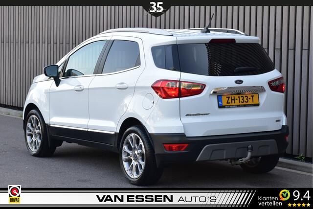 Ford ECOSPORT 1.0 EcoBoost Titanium Navi Camera Trekhaak Stoel/Stuurverw. NL-AUTO!