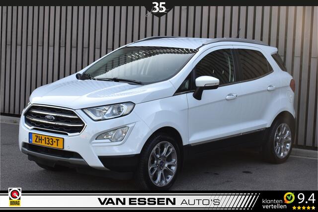Ford ECOSPORT 1.0 EcoBoost Titanium Navi Camera Trekhaak Stoel/Stuurverw. NL-AUTO!