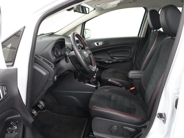 Ford ECOSPORT 1.0 EcoBoost ST-Line | Trekhaak | Half leder | Carplay | Navigatie | Camera | Dodehoek detectie | Climate control | Bluetooth | Cruise control | 17'' | Parkeerhulp
