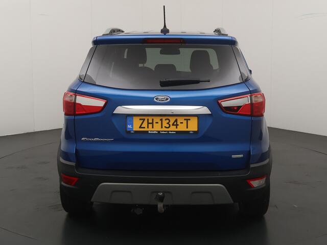 Ford ECOSPORT EcoBoost 125pk Titanium | Trekhaak | Winterpack | Camera | Dodehoek detectie | B&O audio | Cruise | 17" LMV | 1/2 leer | Apple carplay |
