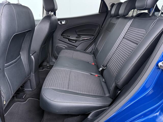 Ford ECOSPORT EcoBoost 125pk Titanium | Trekhaak | Winterpack | Camera | Dodehoek detectie | B&O audio | Cruise | 17" LMV | 1/2 leer | Apple carplay |