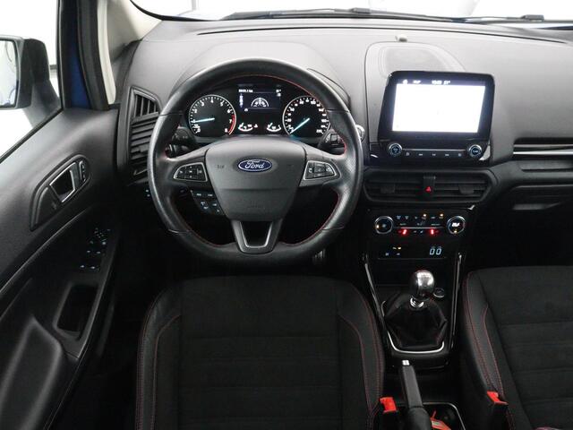 Ford ECOSPORT 1.0 EcoBoost ST-Line | 50.131km NAP | Leder/Alcantara | Navigatie | Keyless | Parkeerhulp | Climate control | Bluetooth | Cruise control