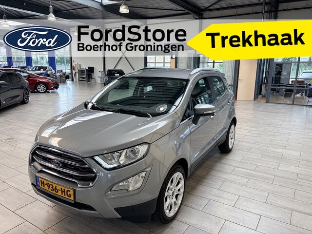 Ford ECOSPORT EcoBoost 125 pk Titanium | Camera | Winter Pack | B&O | Half leer | Keyless Entry | Trekhaak | Blis |
