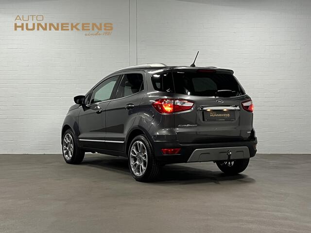 Ford ECOSPORT 1.0 EcoBoost Titanium Trekhaak | Open dak | Cruise control | Stuur-/Stoelverwarming | Carplay | Verwarmde voorruit | Navigatie | Bang & Olufsen