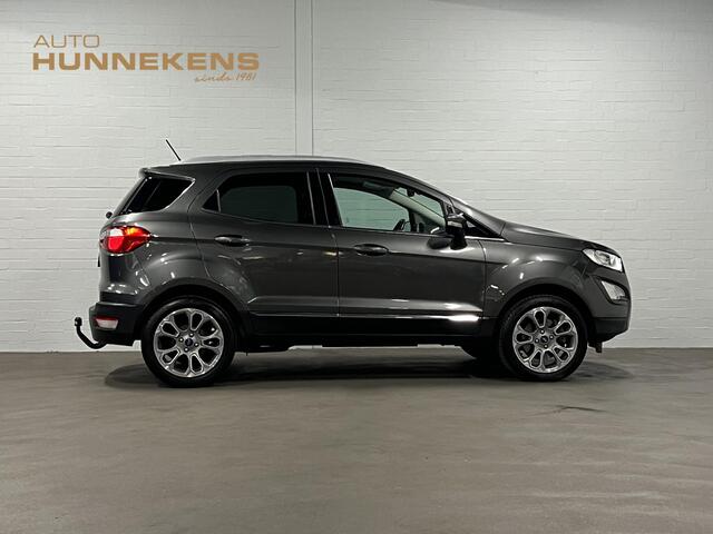 Ford ECOSPORT 1.0 EcoBoost Titanium Trekhaak | Open dak | Cruise control | Stuur-/Stoelverwarming | Carplay | Verwarmde voorruit | Navigatie | Bang & Olufsen