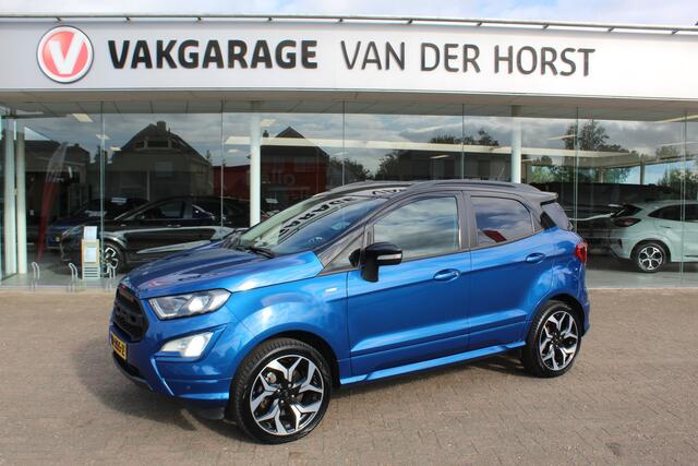Ford ECOSPORT 1.0 EcoBoost ST-Line , 125pk , Mooie Hoogzitter Climate control , Cruise control , Achteruitrijcamera Stoel,Stuur en Voorruitverwarming , Bluetooth , Navigatie