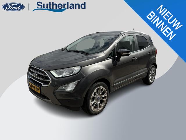 Ford ECOSPORT 1.0 EcoBoost Titanium 125pk | Winterpack | BLIS | SYNC 3 Navigatie | Trekhaak | Apple carplay/Android auto |