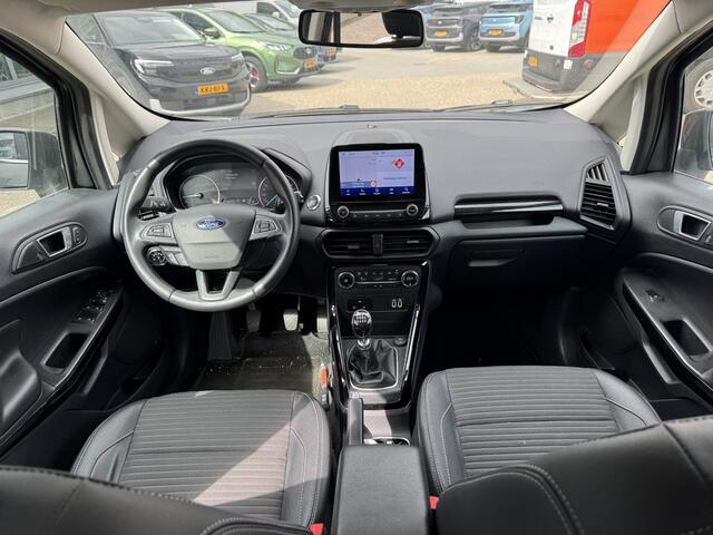 Ford ECOSPORT 1.0 EcoBoost Titanium 125pk | Winterpack | BLIS | SYNC 3 Navigatie | Trekhaak | Apple carplay/Android auto |