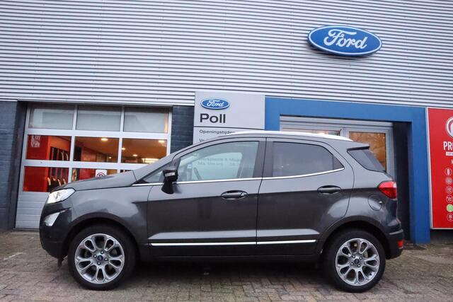 Ford ECOSPORT 125pk Titanium Schuifdak Trekhaak Navi Camera Winter pack Keyless Dealeronderhouden