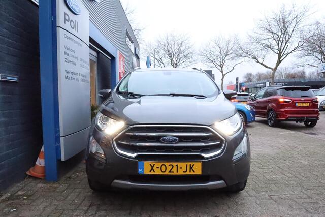 Ford ECOSPORT 125pk Titanium Schuifdak Trekhaak Navi Camera Winter pack Keyless Dealeronderhouden