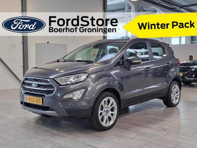 Ford ECOSPORT EcoBoost 125pk Titanium | Winterpack | B&O | Cruise | Half leder | Clima | 17" LMV |