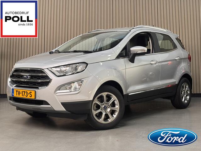 Ford ECOSPORT 125pk Automaat Titanium Navi Camera Trekhaak Winter Parking Dodehoek pack Dealeronderhouden