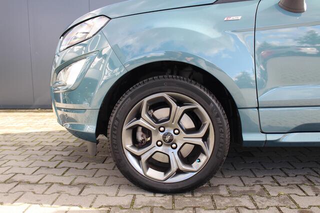 Ford ECOSPORT 1.0 EcoBoost ST-Line | Incl. 12 maanden garantie | Airco | Trekhaak | Stoelverwarming | Stuurwiel verwarmd | Navigatie | Cruise | Bluetooth | Parkeersensoren | Parkeer camera | Bang & Olufsen Audio |