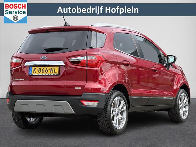 Ford ECOSPORT 1.0 EcoBoost Titanium Airco-Ecc | Navigatie | El-Ramen | Camera | LM-Velgen | Stoel+ Stuurverw | Voorruitverwarming ( Autobedrijf Hofplein Vianen Tel:0347-371248 )