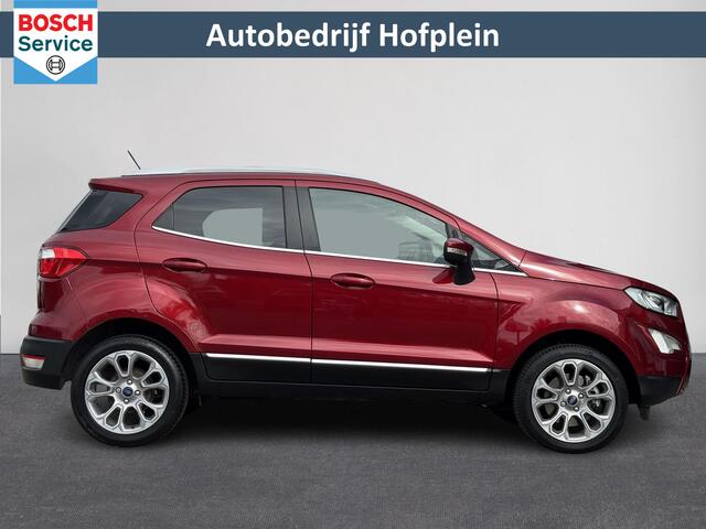 Ford ECOSPORT 1.0 EcoBoost Titanium Airco-Ecc | Navigatie | El-Ramen | Camera | LM-Velgen | Stoel+ Stuurverw | Voorruitverwarming ( Autobedrijf Hofplein Vianen Tel:0347-371248 )