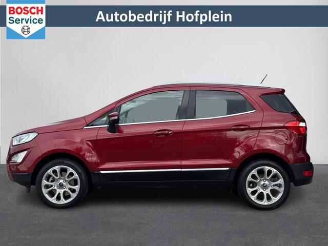 Ford ECOSPORT 1.0 EcoBoost Titanium Airco-Ecc | Navigatie | El-Ramen | Camera | LM-Velgen | Stoel+ Stuurverw | Voorruitverwarming ( Autobedrijf Hofplein Vianen Tel:0347-371248 )