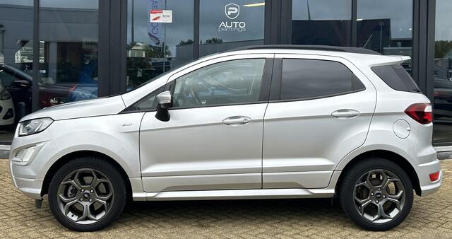 Ford ECOSPORT 1.0 EcoBoost ST-Line 125PK | ZEER LUXE! | Nette Staat! | Volledige Onderhoudshistorie | 2026 Onderhoud Gehad | NL Auto | NAP | Trekhaak | Dodehoekdetectie | Xenon | B&O Audio | Achteruitrijcamera | Parkeersensoren Voor en Achter | Grote Spoiler | Stoelverwarming | Stuurverwarming | Voorruitverwarming |