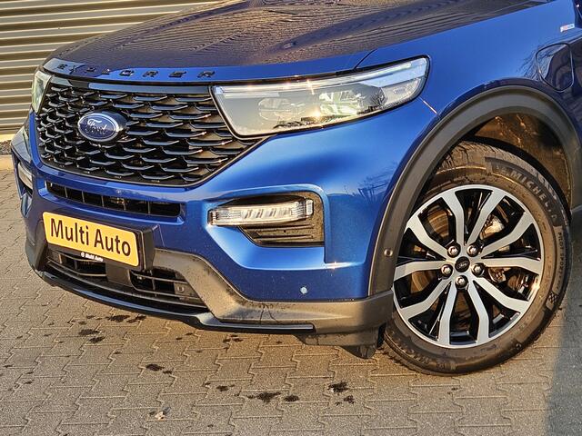 Ford EXPLORER 3.0 V6 EcoBoost ST-Line Plug In Hybrid 457pk 7 Persoons PHEV | Panodak | Trekhaak Afn . | Adaptive Cruise | Lederen Sportstoelen Memory & Ventilatie | Bang & Olufsen | Keyless | 20 "L.M |