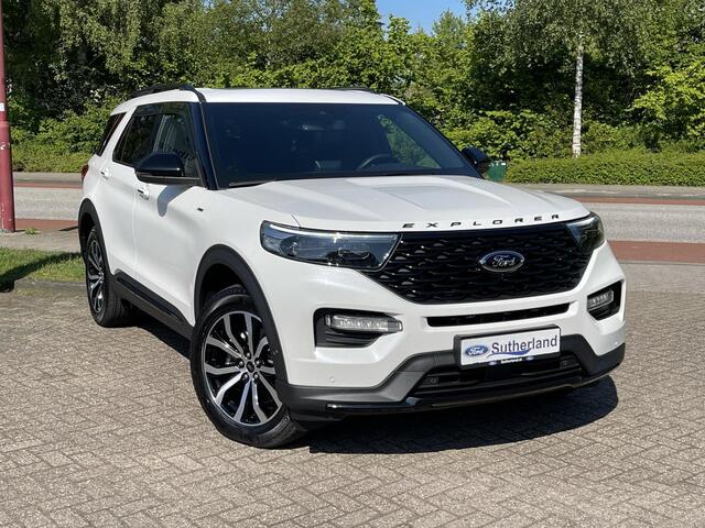 Ford EXPLORER 3.0 V6 EcoBoost PHEV ST-Line 457pk | Origineel NL auto | Premium metallic Star White | Afneembare trekhaak