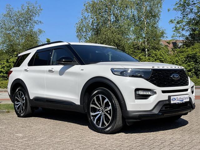 Ford EXPLORER 3.0 V6 EcoBoost PHEV ST-Line 457pk | Origineel NL auto | Premium metallic Star White | Afneembare trekhaak
