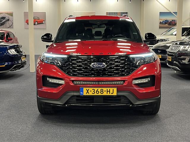 Ford EXPLORER 3.0 V6 EcoBoost PHEV ST-Line 457PK AWD | 7-Persoons | Trekhaak | Panodak | Side bars | 22inch