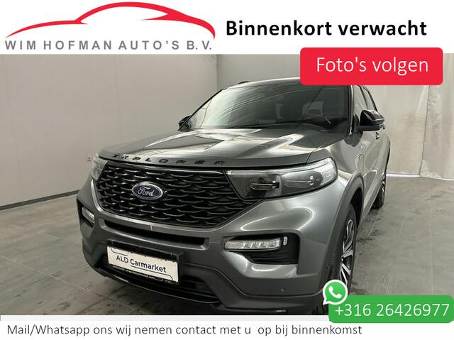 Ford EXPLORER 3.0 V6 EcoBoost PHEV ST-Line 7P. Trekhaak Pano 360º Cam Leder El-stoelen + Aklep