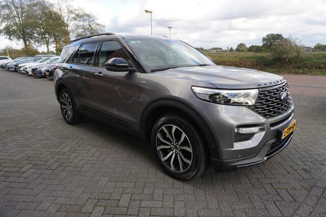 Ford EXPLORER 3.0 V6 ECOBOOST 457PK PHEV ST-LINE NL AUTO VOLLEDIG DEALER ONDERHOUDEN 7P 7ST FULL OPTIONS PANORAMADAK 360CAMERA LEDER 20INCH ADAPTIEVE CRUISE ANDROID/APPLECARPLAY NAVI STOELKOELING+VERWARMING ENZ...