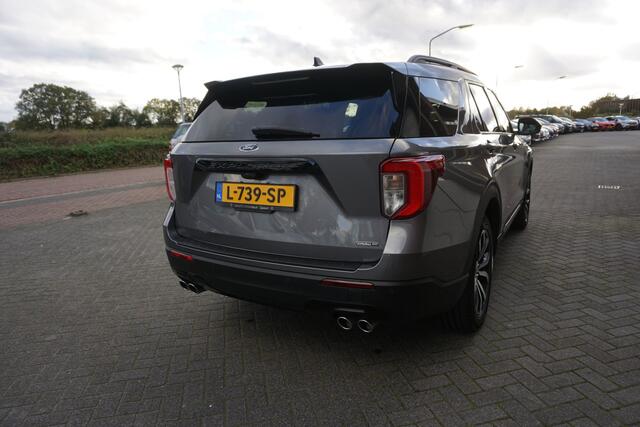 Ford EXPLORER 3.0 V6 ECOBOOST 457PK PHEV ST-LINE NL AUTO VOLLEDIG DEALER ONDERHOUDEN 7P 7ST FULL OPTIONS PANORAMADAK 360CAMERA LEDER 20INCH ADAPTIEVE CRUISE ANDROID/APPLECARPLAY NAVI STOELKOELING+VERWARMING ENZ...