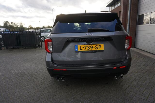 Ford EXPLORER 3.0 V6 ECOBOOST 457PK PHEV ST-LINE NL AUTO VOLLEDIG DEALER ONDERHOUDEN 7P 7ST FULL OPTIONS PANORAMADAK 360CAMERA LEDER 20INCH ADAPTIEVE CRUISE ANDROID/APPLECARPLAY NAVI STOELKOELING+VERWARMING ENZ...