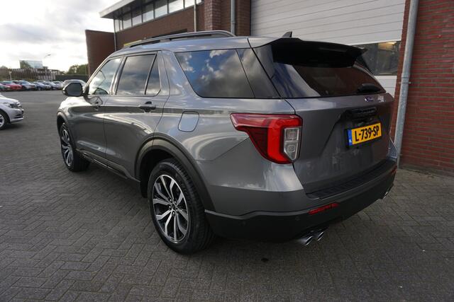 Ford EXPLORER 3.0 V6 ECOBOOST 457PK PHEV ST-LINE NL AUTO VOLLEDIG DEALER ONDERHOUDEN 7P 7ST FULL OPTIONS PANORAMADAK 360CAMERA LEDER 20INCH ADAPTIEVE CRUISE ANDROID/APPLECARPLAY NAVI STOELKOELING+VERWARMING ENZ...