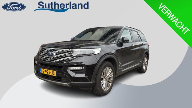 Ford EXPLORER 3.0 V6 EcoBoost PHEV Platinum | Panoramadak | Winter Pack | Afneembare Trekhaak