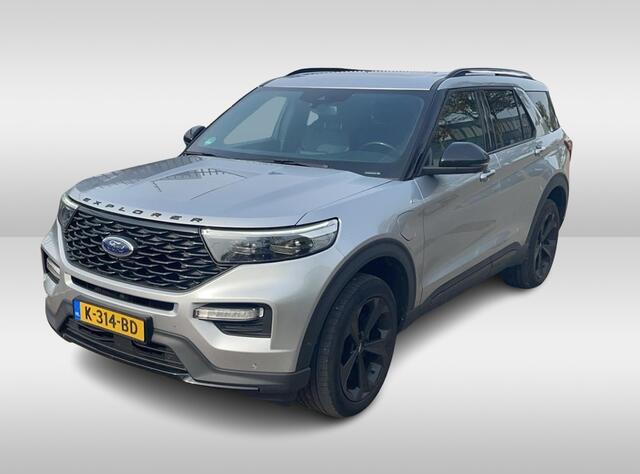 Ford EXPLORER 3.0 V6 EcoBoost PHEV ST-Line / Trekhaak / Panoramadak / 360Camera / Keyless / 20'' / Leder / CarPlay / Stuurverwarming / Full LED / Stoelverwarming 4x / Stoelventilatie / DAB / Dodehoek / ACC