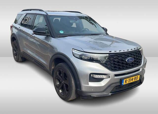 Ford EXPLORER 3.0 V6 EcoBoost PHEV ST-Line / Trekhaak / Panoramadak / 360Camera / Keyless / 20'' / Leder / CarPlay / Stuurverwarming / Full LED / Stoelverwarming 4x / Stoelventilatie / DAB / Dodehoek / ACC