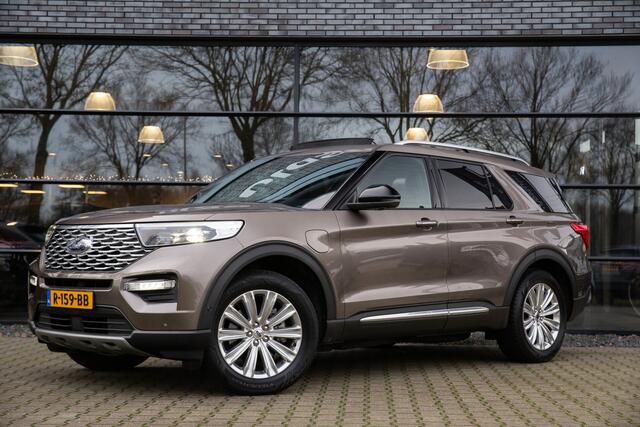 Ford EXPLORER 3.0 V6 EcoBoost PHEV Platinum 7p , Panoramadak, Trekhaak, B&O,