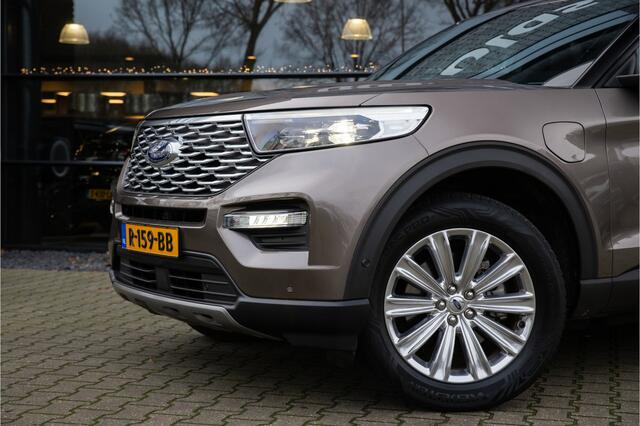 Ford EXPLORER 3.0 V6 EcoBoost PHEV Platinum 7p , Panoramadak, Trekhaak, B&O,