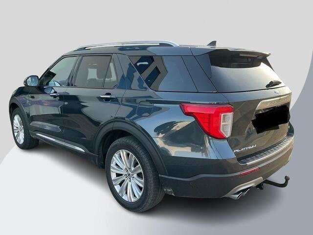 Ford EXPLORER 3.0 V6 EcoBoost PHEV Platinum 457pk | 7 persoons | Trekhaak | Panoramadak | BTW verrekenbaar | Adaptieve Cruise | Lederen bekleding | Stoelverwarming