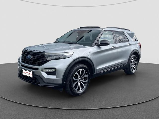 Ford EXPLORER 3.0 V6 EcoBoost PHEV ST-Line 7-zitter | Dodehoek | Leder | Winter | Pano/schuif
