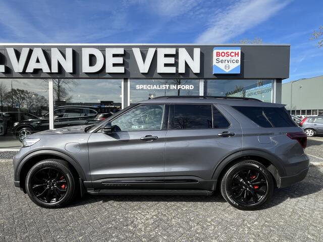 Ford EXPLORER 3.0 V6 EcoBoost PHEV ST-Line X Raptor 457pk/336kW Automaat | Full Options | Afn. trekhaak | Panodak |Sidesteps | Raptor | Smoke Pack | BLIS | Leder etc. etc.
