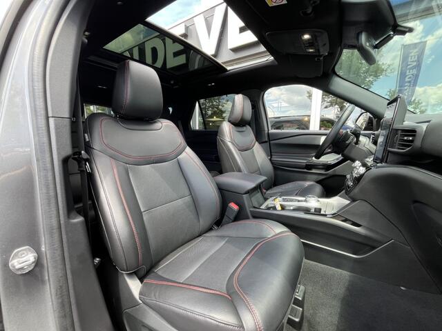 Ford EXPLORER 3.0 V6 EcoBoost PHEV ST-Line X Raptor 457pk/336kW Automaat | Full Options | Afn. trekhaak | Panodak |Sidesteps | Raptor | Smoke Pack | BLIS | Leder etc. etc.