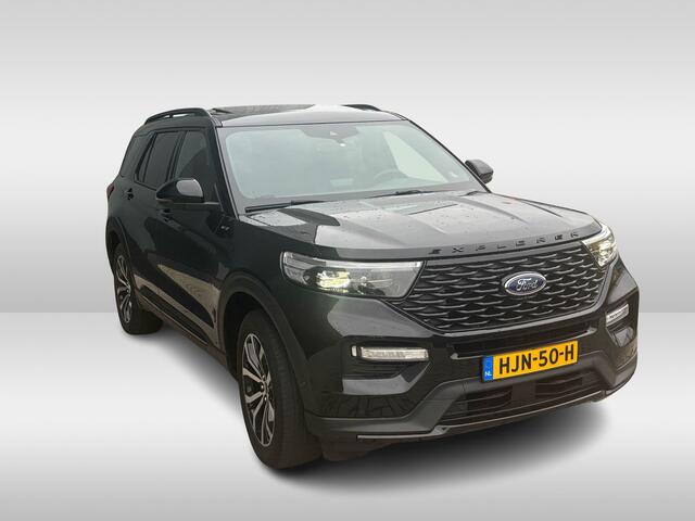 Ford EXPLORER 3.0 V6 EcoBoost PHEV ST-Line / Trekhaak / Panoramadak / 360Camera / Keyless / 20'' / Leder / CarPlay / Stuurverwarming / Full LED / Stoelverwarming 4x / Stoelventilatie / DAB / Dodehoek / ACC
